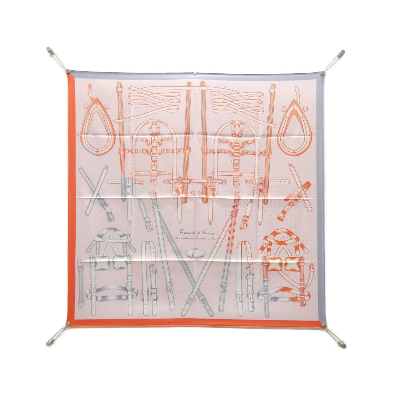 エルメス HARNAIS DE TIMON カレ 003279S スカーフ