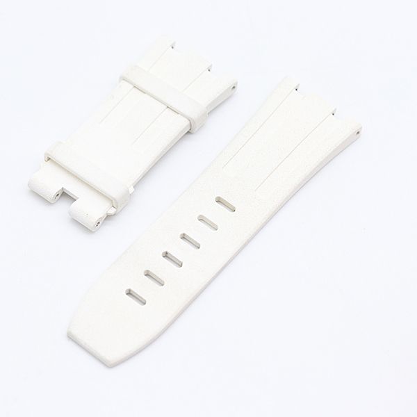 オーデマピゲ 純性ベルト ラバー ホワイト 29mm メンズ腕時計 2000000 NSK KMR