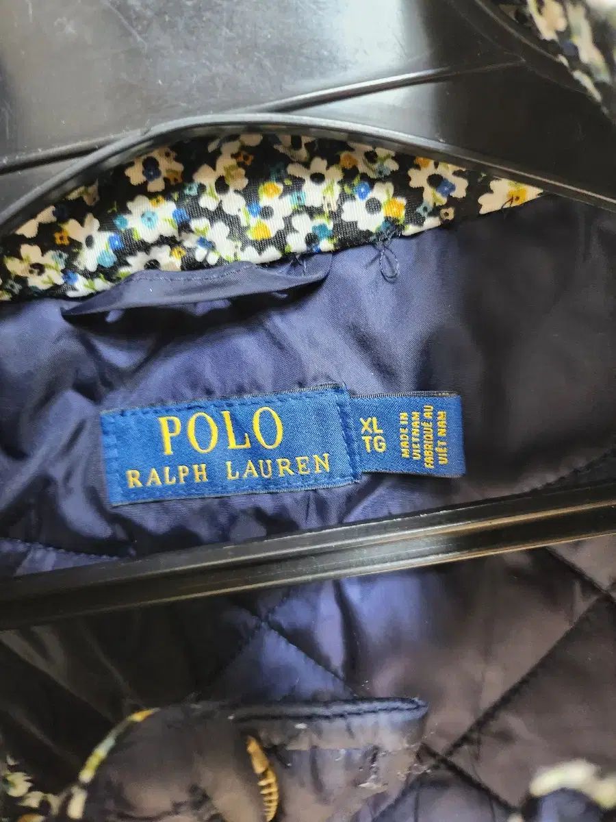 ポロラルフローレン キルティング ベスト ネイビー