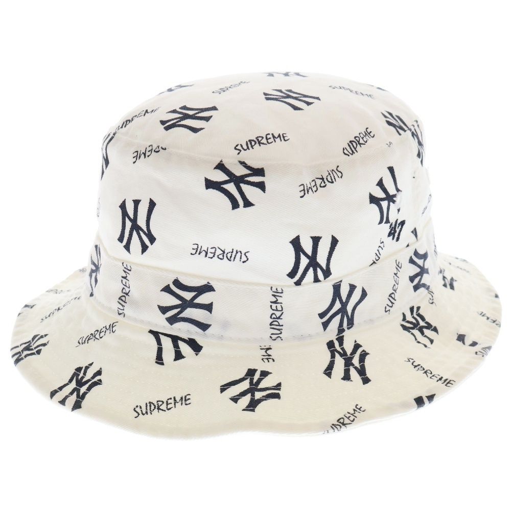 supreme×ヤンキース ハット supreme バケットハット ニューヨーク