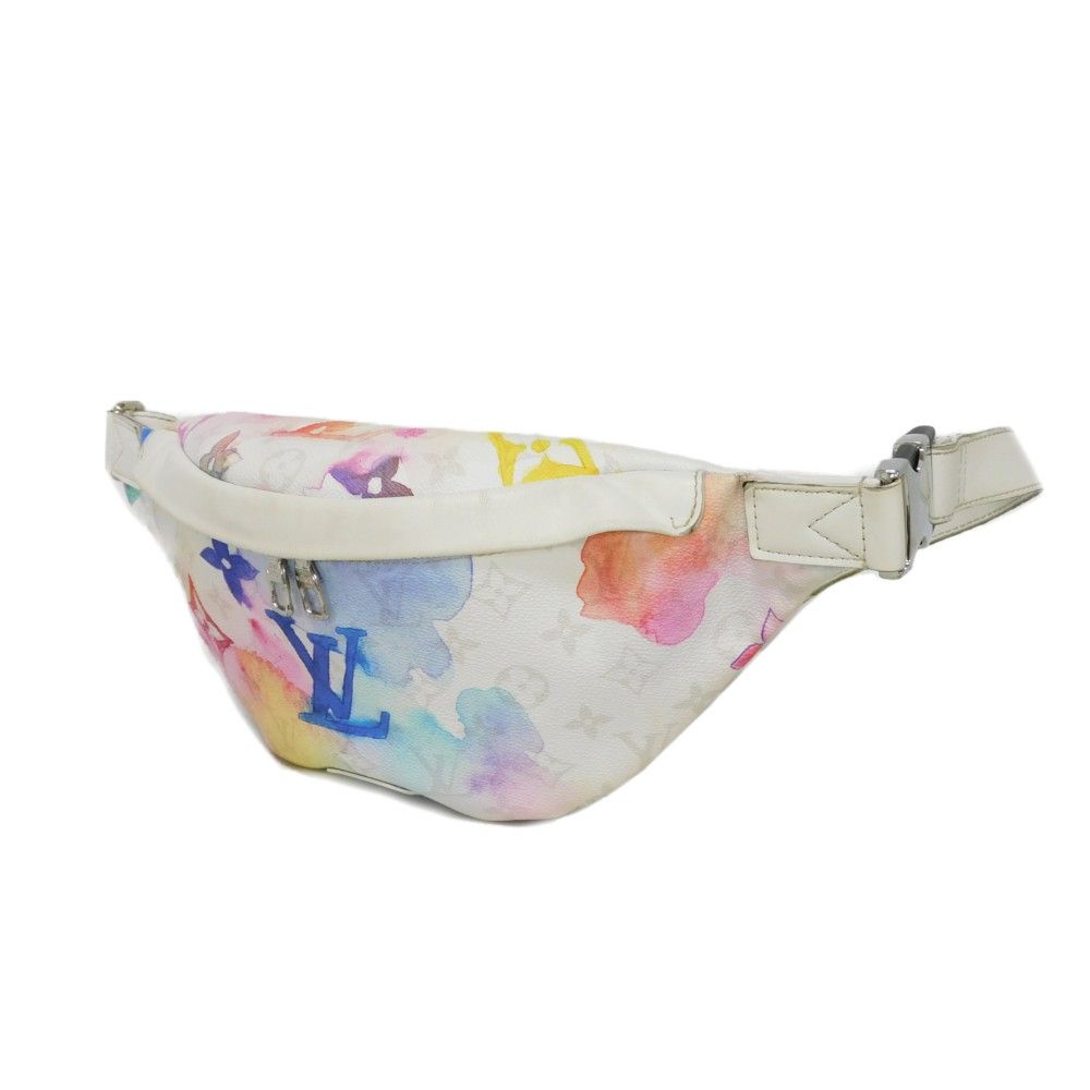 LOUIS VUITTON ルイ ヴィトン ディスカバリー バムバッグ PM パステル ウエストポーチ モノグラム ウォーターカラー マルチカラー ボディバッグ M45759