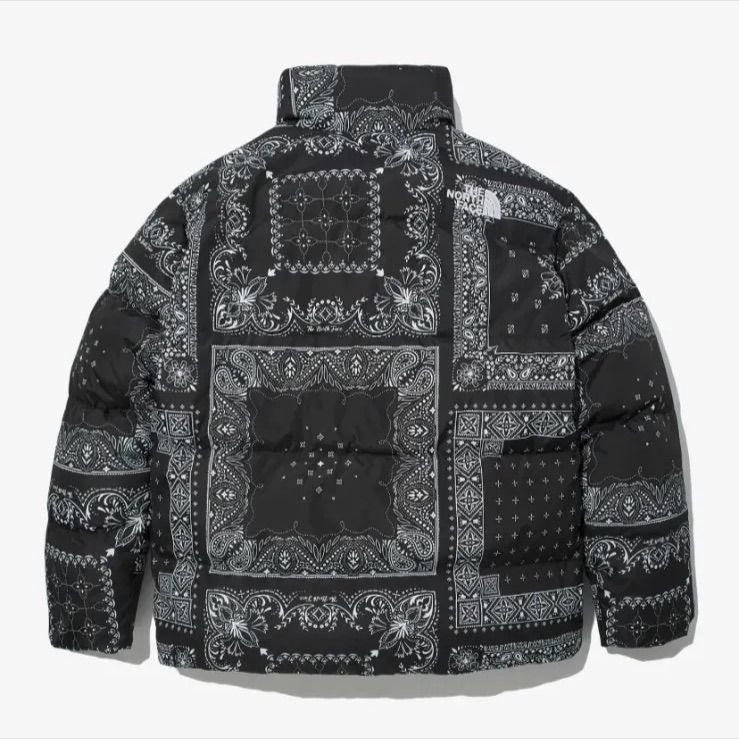 ノースフェイス バンダナ ペイズリー ロフティー ダウン ジャケット  