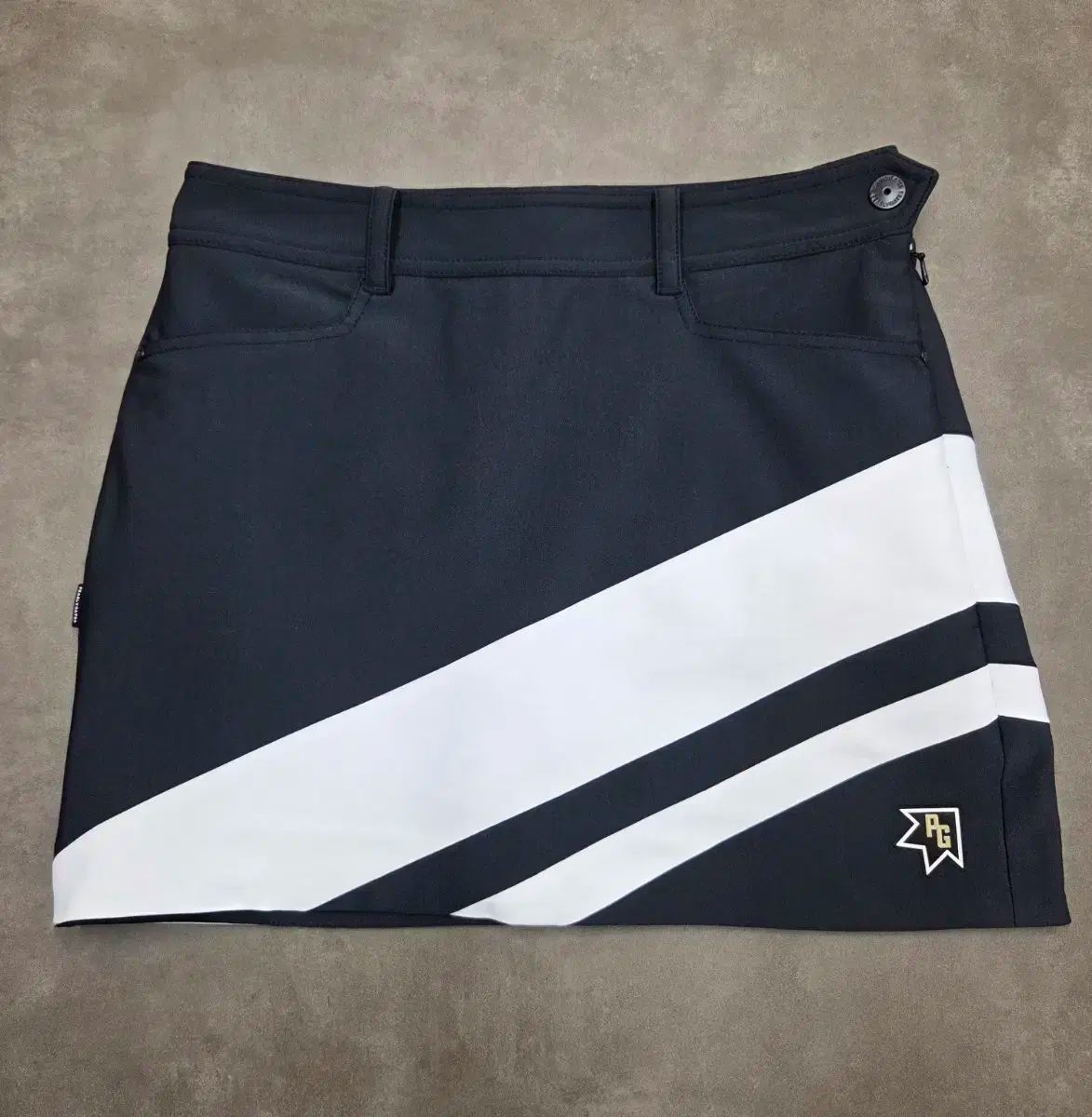 PEARLY GATES - 大幅お値下げ❣️美品パーリーゲイツのキュロットスカート⛳️ 美品】パーリーゲイツ キュロットスカート ベージュ ロゴ