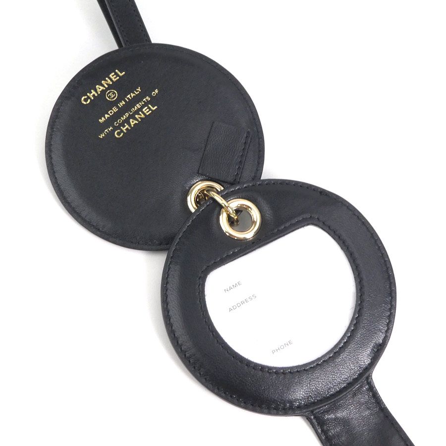 CHANELネームタグ Chanel Label Rubber Tag Sewing Replacement Plastic Rubber