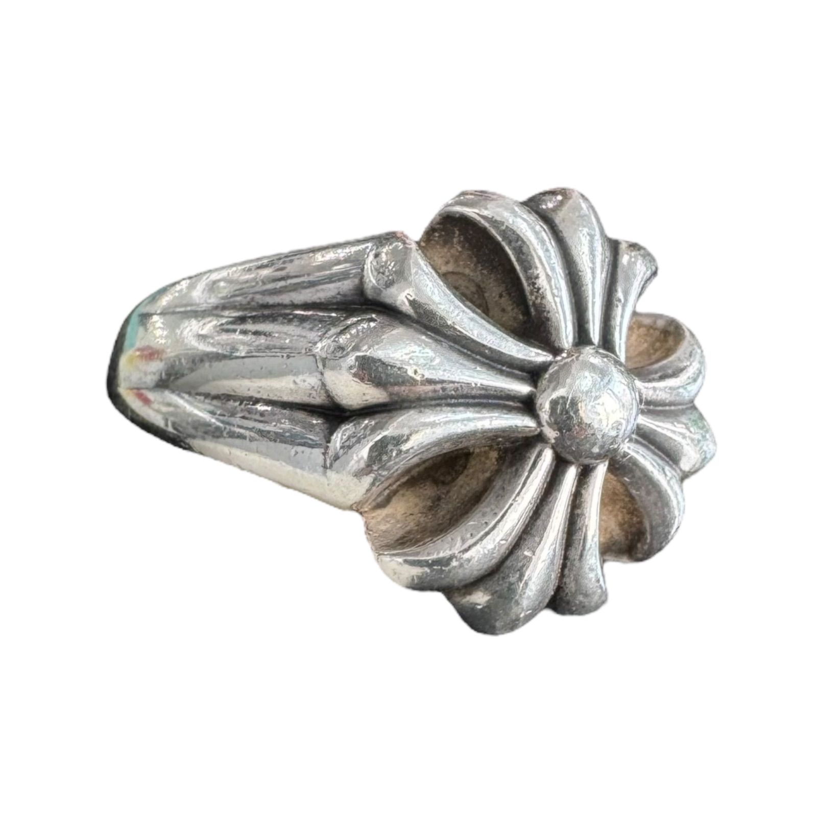 CHROME HEARTS】CUTOUT CH PLS LRG RING クロムハーツ カットアウト 