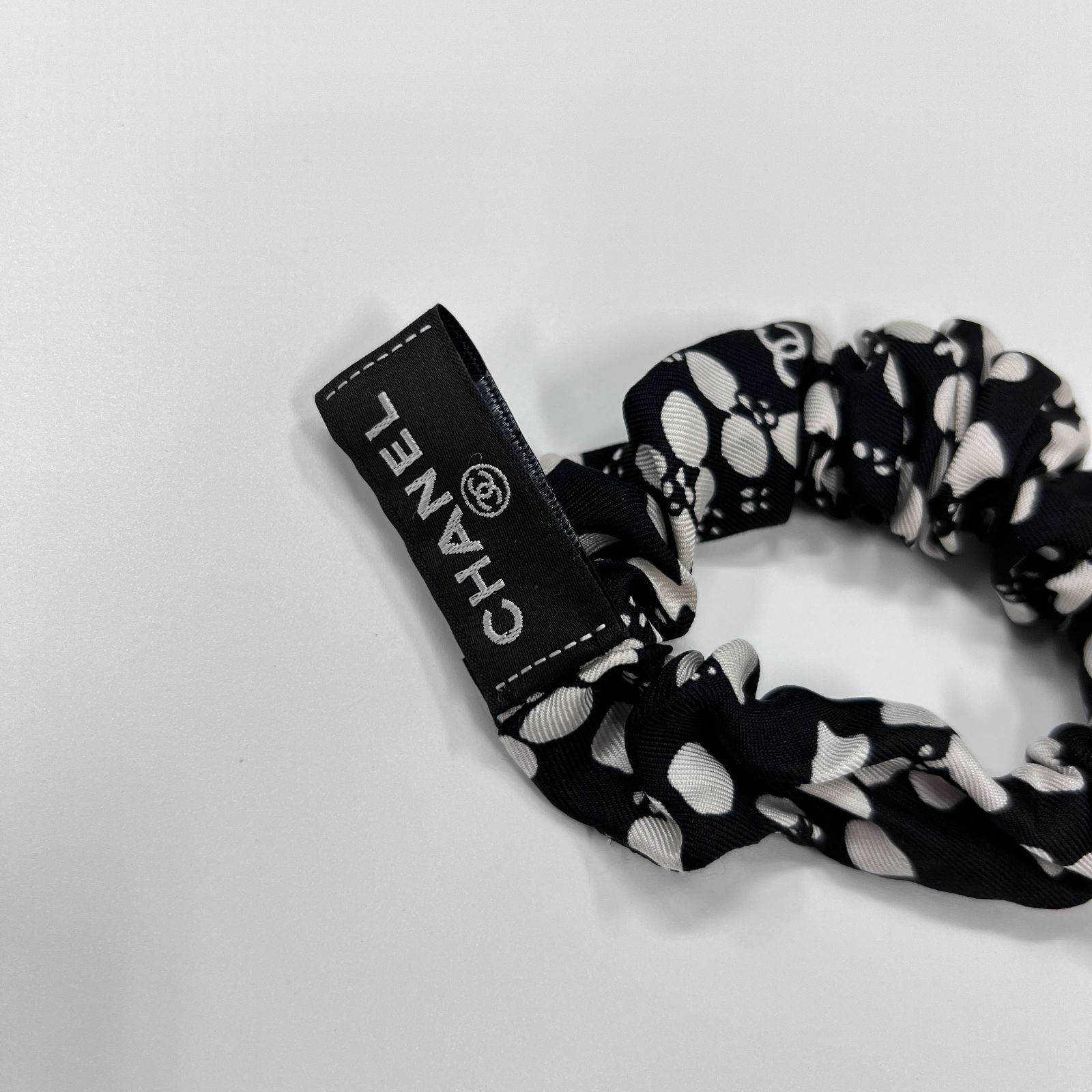 中古】CHANEL シャネル ココマーク シュシュ スカーフ 2点セット