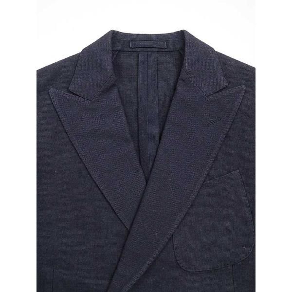 美品 ラルディーニ テーラードジャケット ウール ダークネイビー ブートニエール ラルディーニ メンズ ジャケット LARDINI ブランド アウター