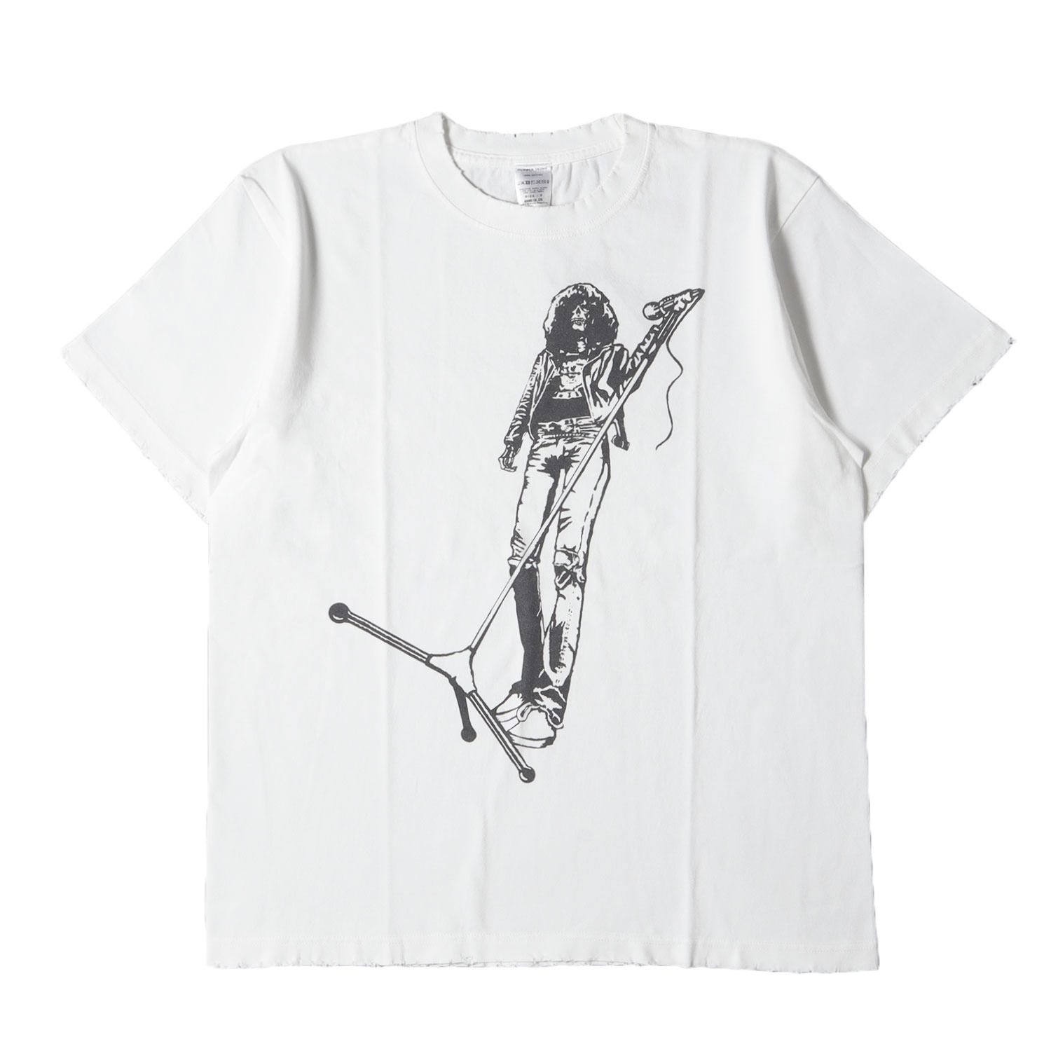 新品 NUMBER (N)INE ナンバーナイン Tシャツ サイズ:2 24SS ダメージ