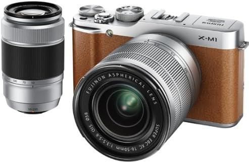 FUJIFILM デジタルカメラ ミラーレス一眼 X-M1 ダブルズームレンズ Amazon | FUJIFILM デジタルカメラミラーレス一眼 X-M1ダブル