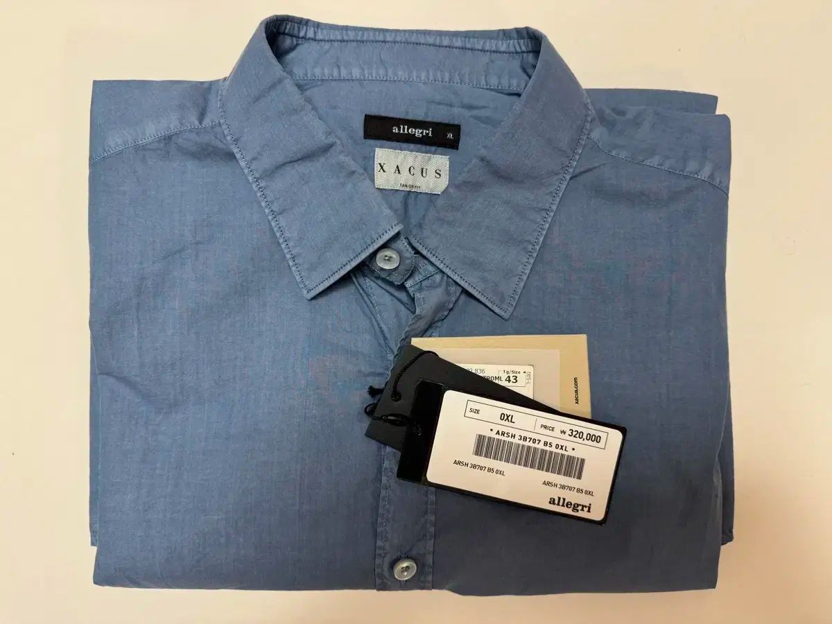 アレグリン ガーメント ダイング ポプリン 夏シャツ XL 105 通常価格 32 1万ウォン