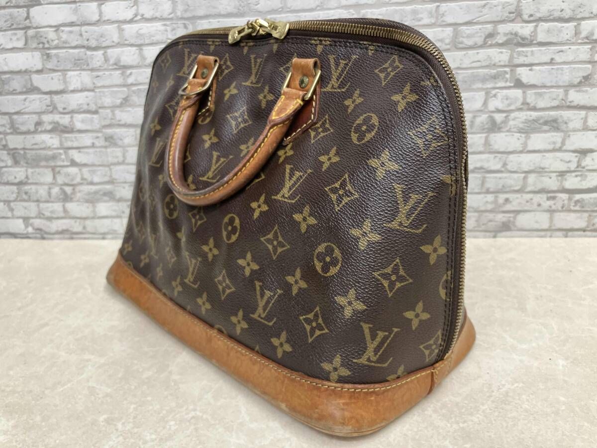 鑑定書付 LOUIS VUITTON ルイ・ヴィトン モノグラム アルマ