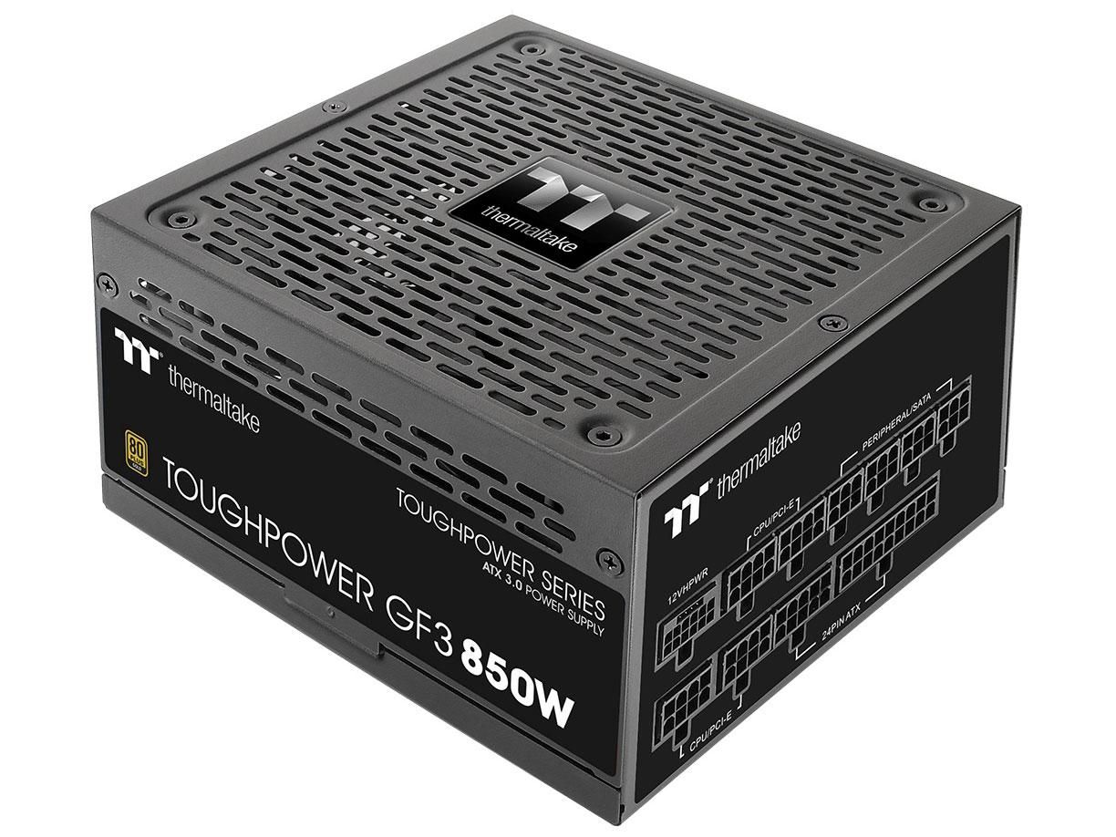 【新品・2営業日で発送】Thermaltake TOUGHPOWER GF3 850W PCI Gen5.0 -GOLD- PC電源ユニット PS-TPD-0850FNFAGJ-4 PS1240