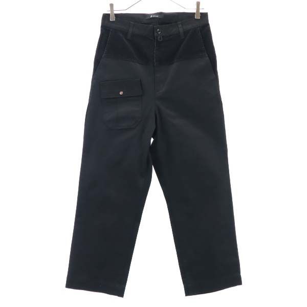 古着 未使用 Johnbull ジョンブル スウィッチトラウザー パンツ S ブラック テーパード メンズ 未使用 ジョンブル スウィッチトラウザー パンツ S ブラック Johnbull