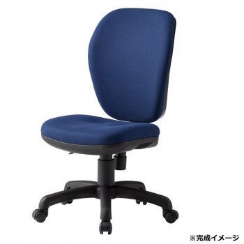 藤沢工業 TOKIO オフィスチェアハイバック FST-77H ネイビー
