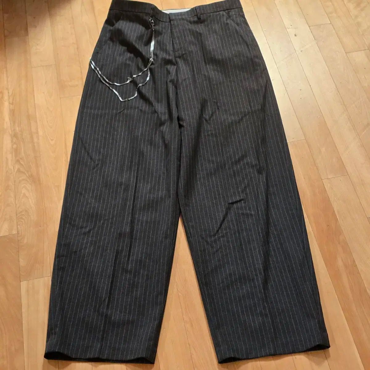 パンツ Undermycar Zoot Suit Double Chain Slacks Undermycar ZOOT SUIT DOUBLE CHAIN SLACKS – DALAC SEOUL