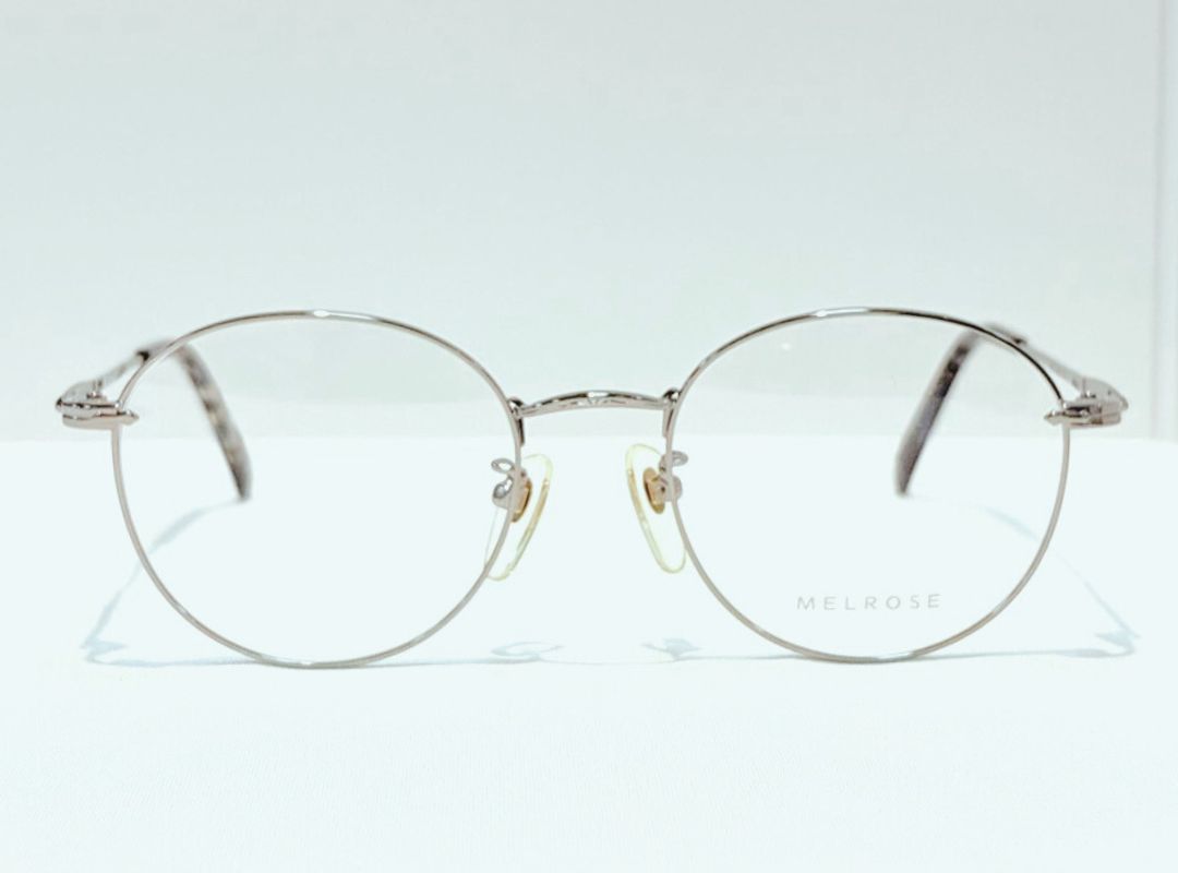 即決●HOYＡ薄型レンズ付き●ＭＥＬＲＯＳＥメタルフレーム