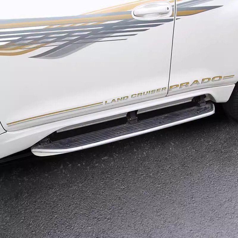 10-20年プラド平伸電動サイドステップ 白黒踏板 白色サイド付ZYL393 アイテム