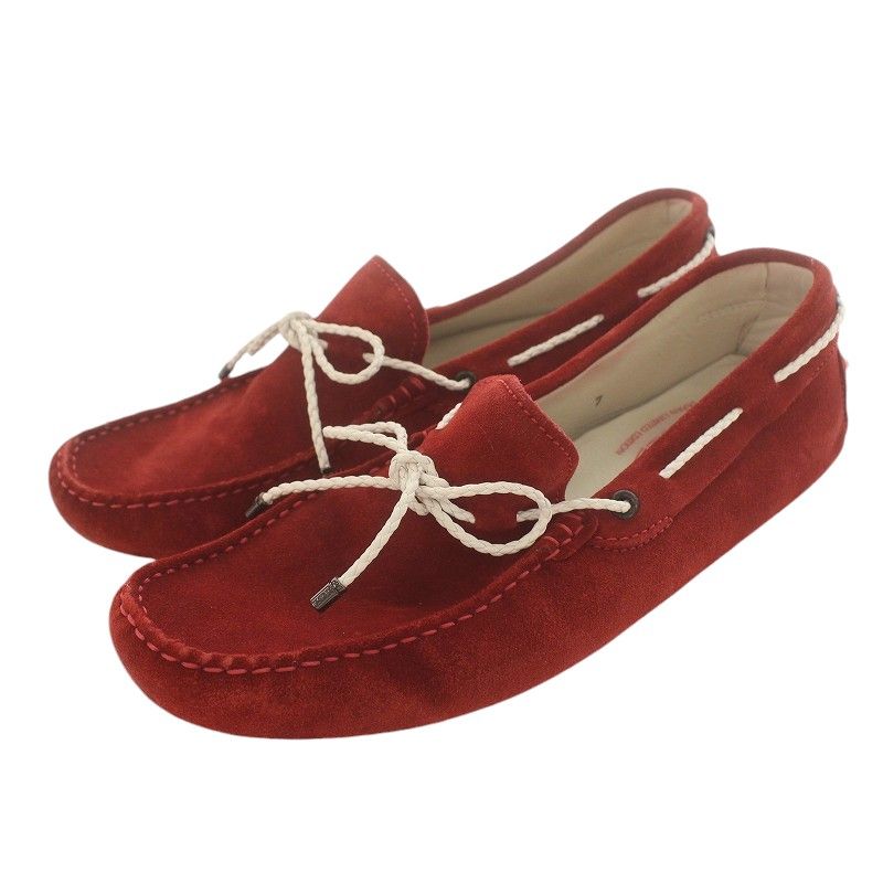 美品⭐︎TOD'S レッド ・ドライビクシューズ トッズ TOD'S JAPAN LIMITED EDITION ドライビングシューズ