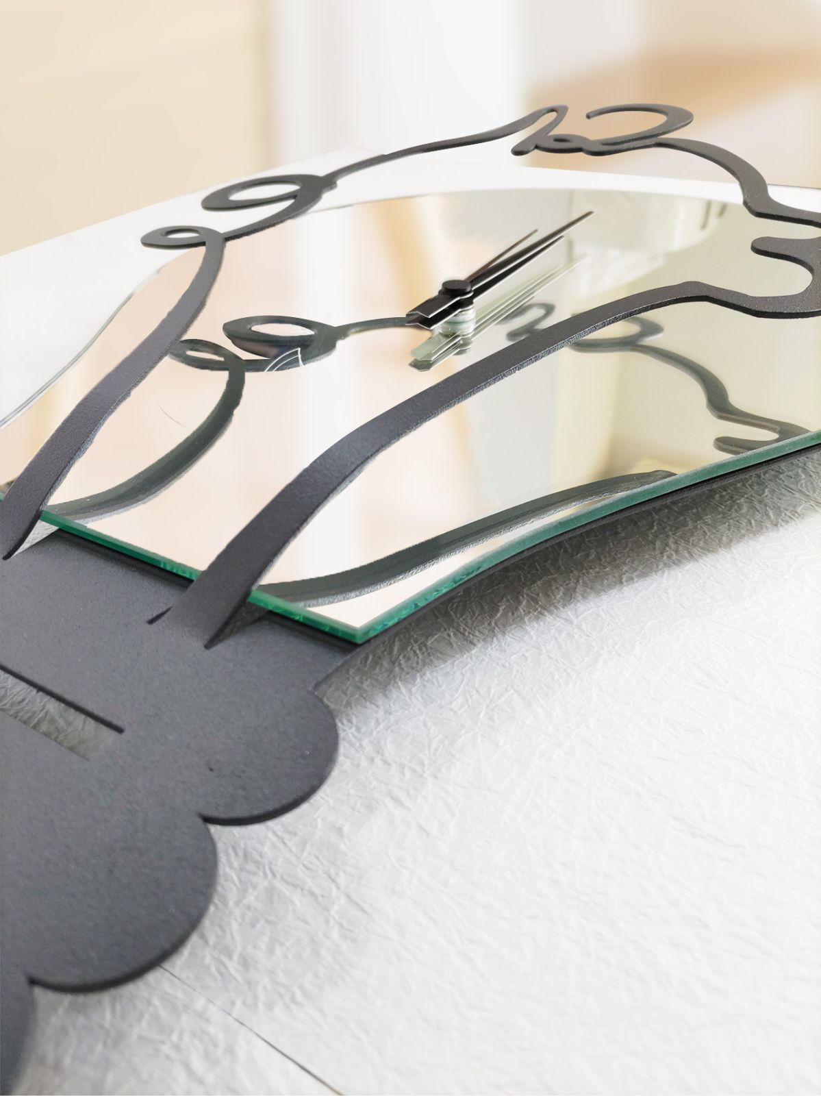 Arti e Mestieri Mirror EDY 電球 鏡 掛け時計 おしゃれ スタイリッシュ 850-27 USTAUSTRALIA_COM_AU