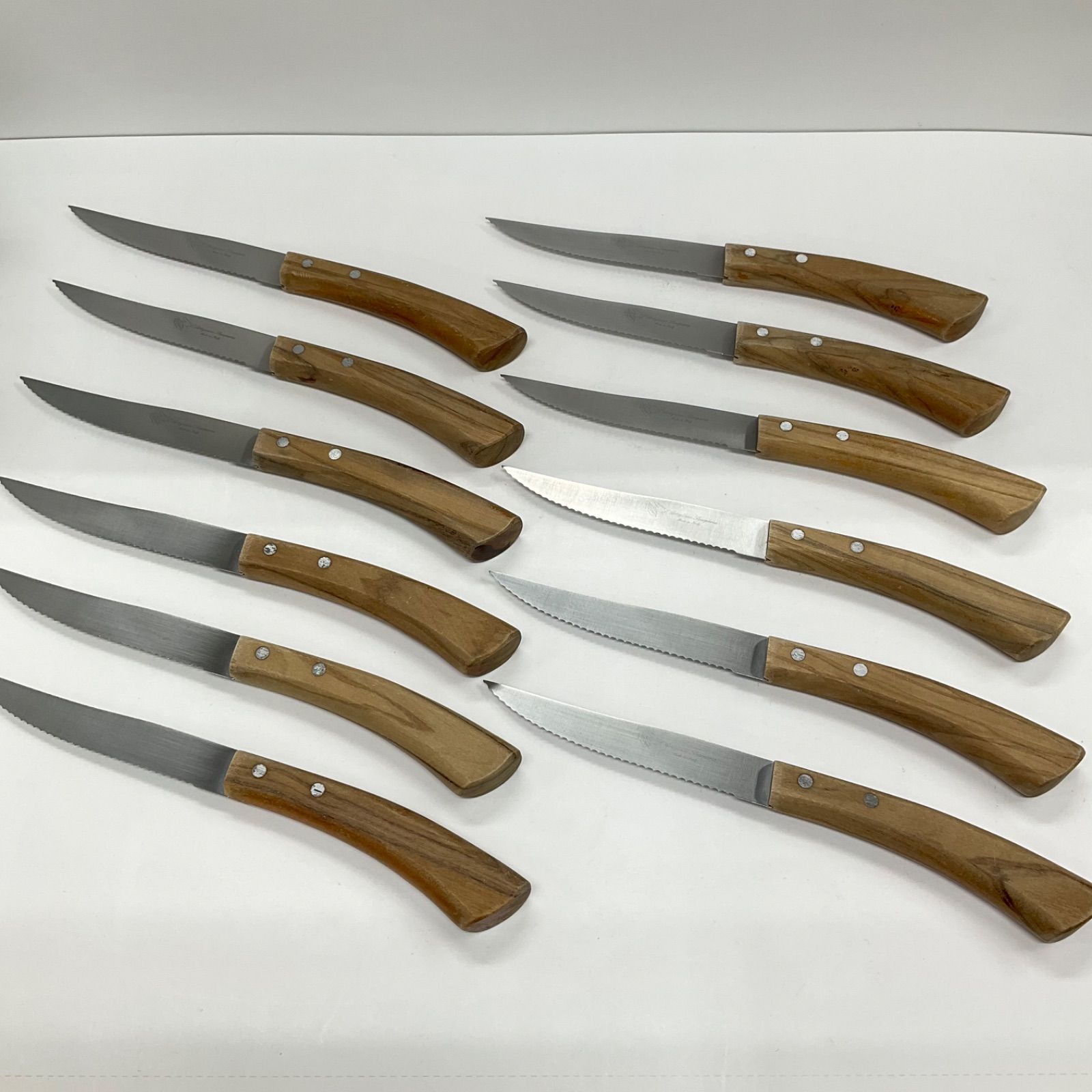 アルティジャーノ スカルペリア イタリア製 ステーキナイフ 12本セット L Artigiano Scarperia テーブルナイフ ミートナイフ ビステッカ 飲食店 レストラン バー ワイン 業務用