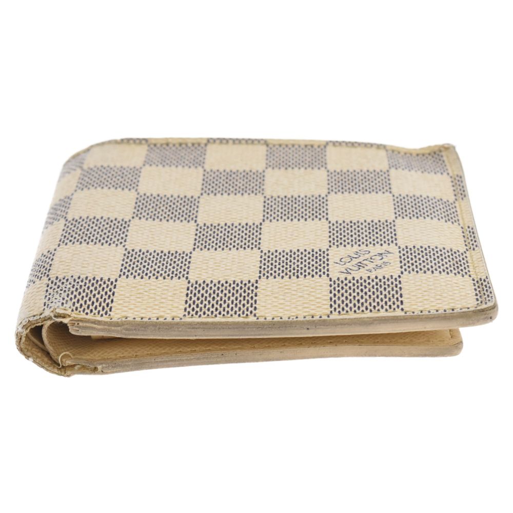 LOUIS VUITTON (ルイヴィトン) ダミエアズール ポルトフォイユマルコ