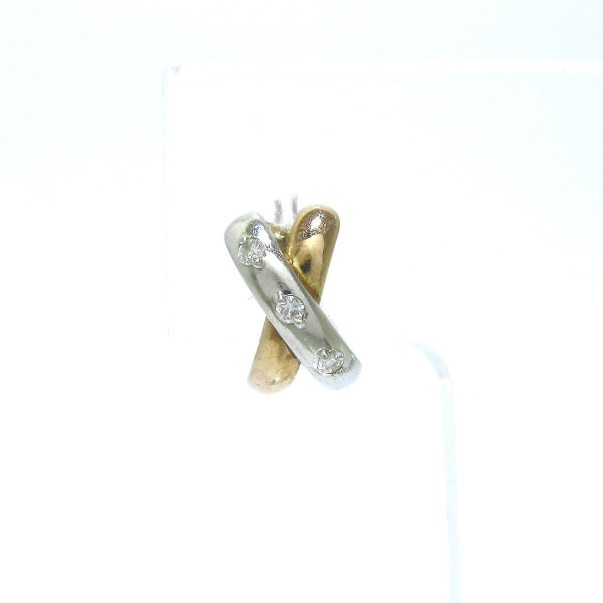 VENDOME ヴァンドーム青山 ピアス K18YG×Pt900×ダイヤモンド