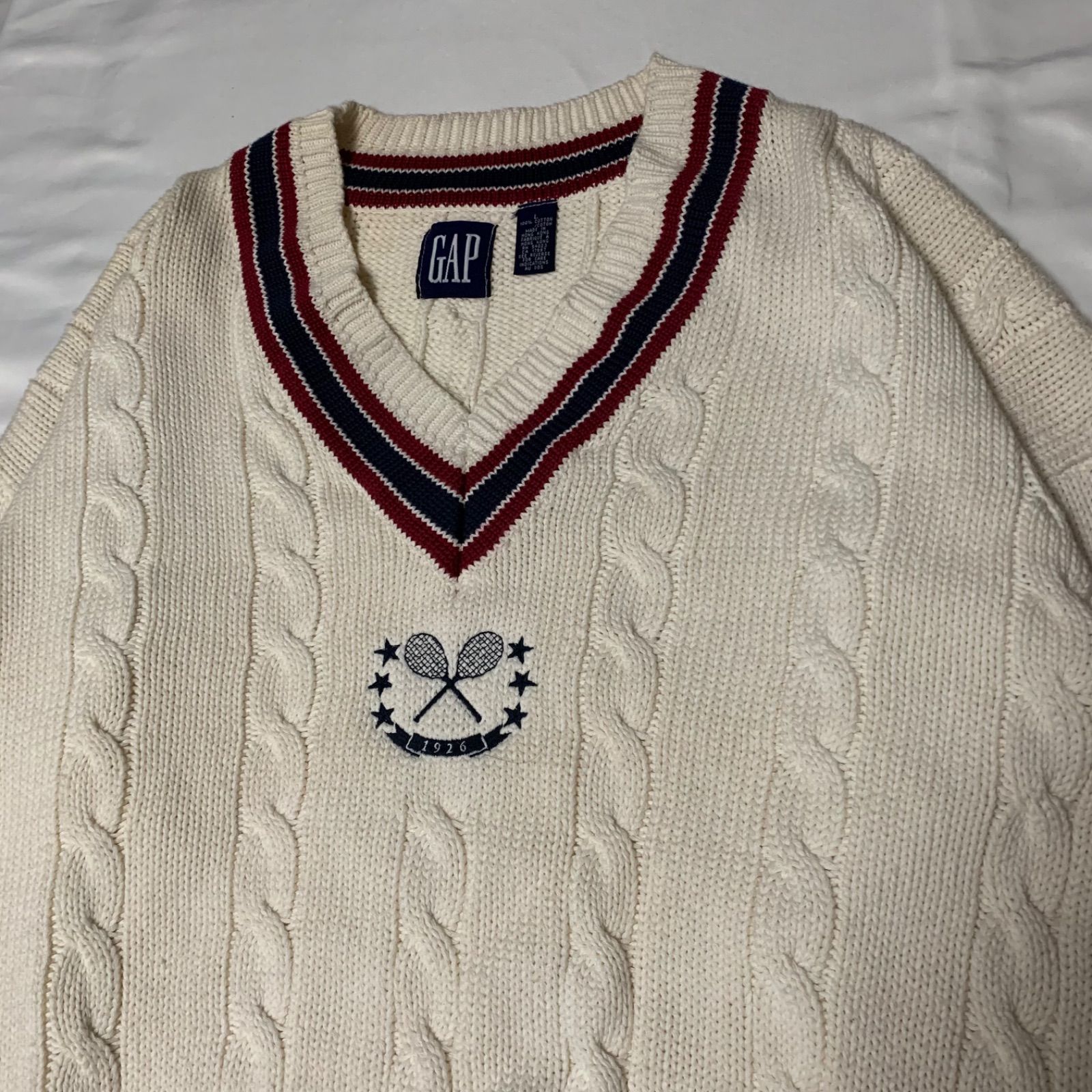 90s OLD GAP Cotton Tilden Knit Sweater オールドギャップ チルデン