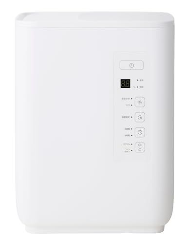 スリーアップ 多機能 スチーム加湿器 4.5L 最大加湿量700ml/h 19畳 コアミスト ホワイト ST-T2127WH