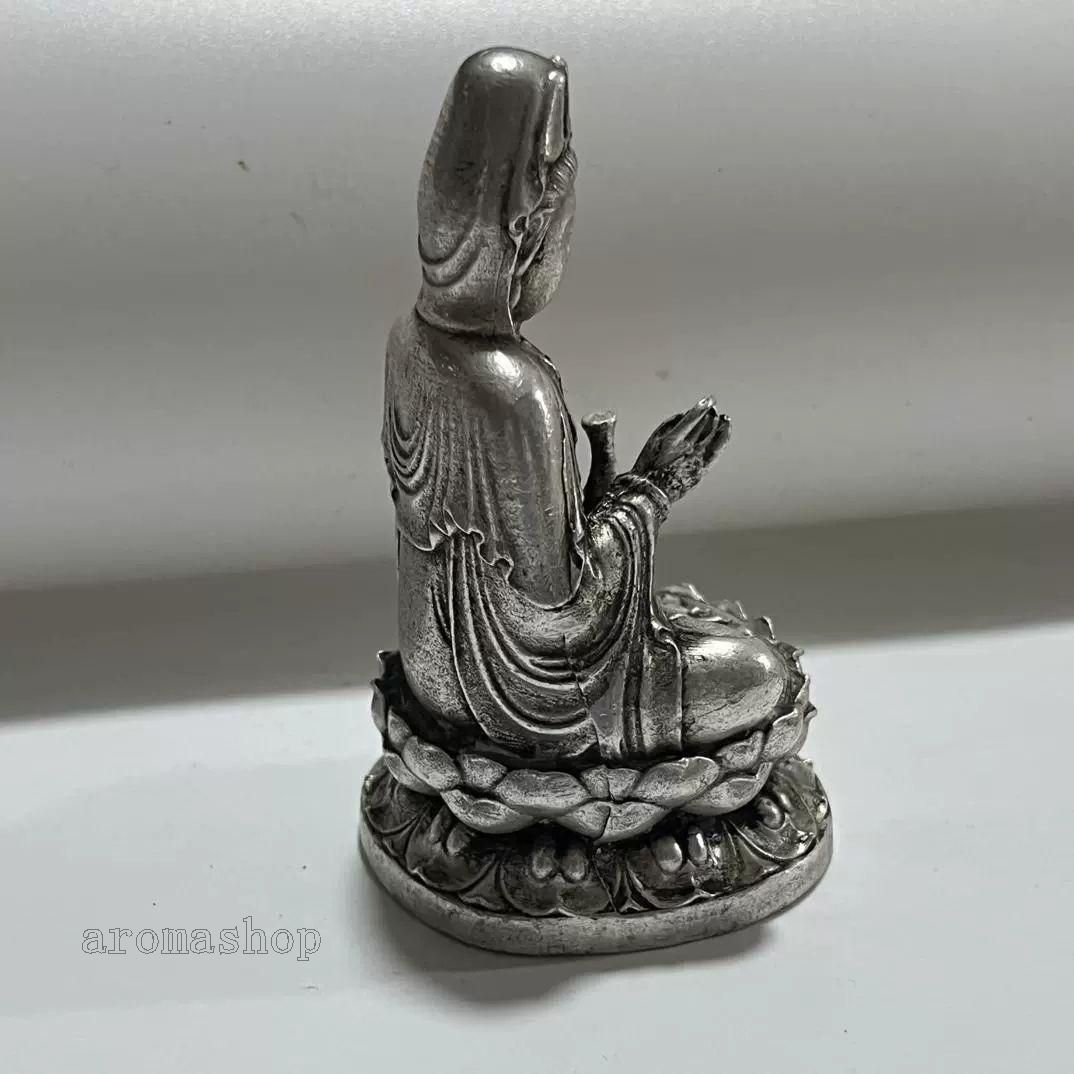 仏教美術 仏像 地蔵 菩薩 浄瓶観音 銅製 開運 風水 工芸品 置物