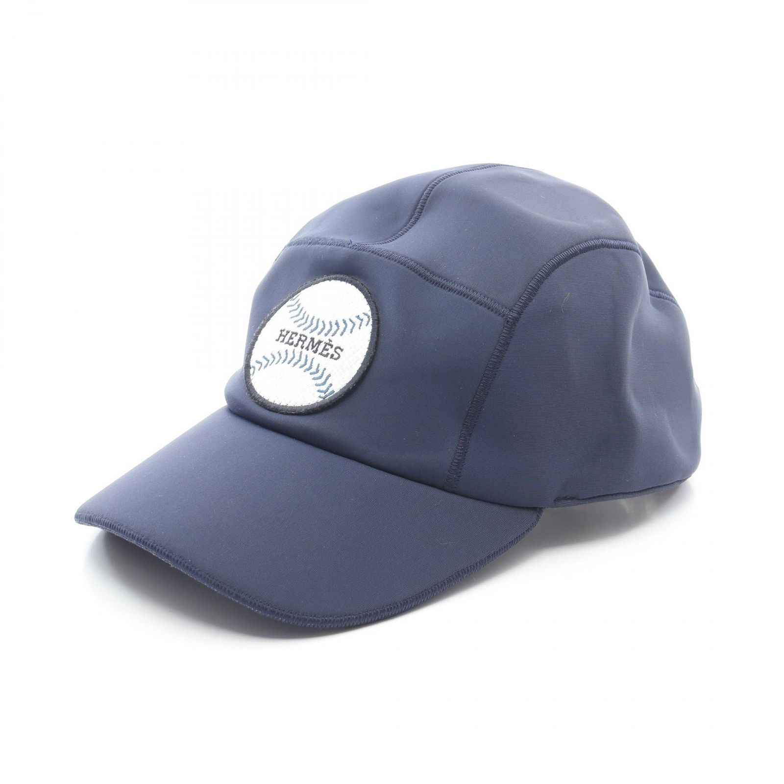 新品　エルメス　ベースボール　キャップ　ネイビー　59 帽子　HERMES ロゴ エルメス HERMES キャップ ベースボール その他 帽子 メンズ