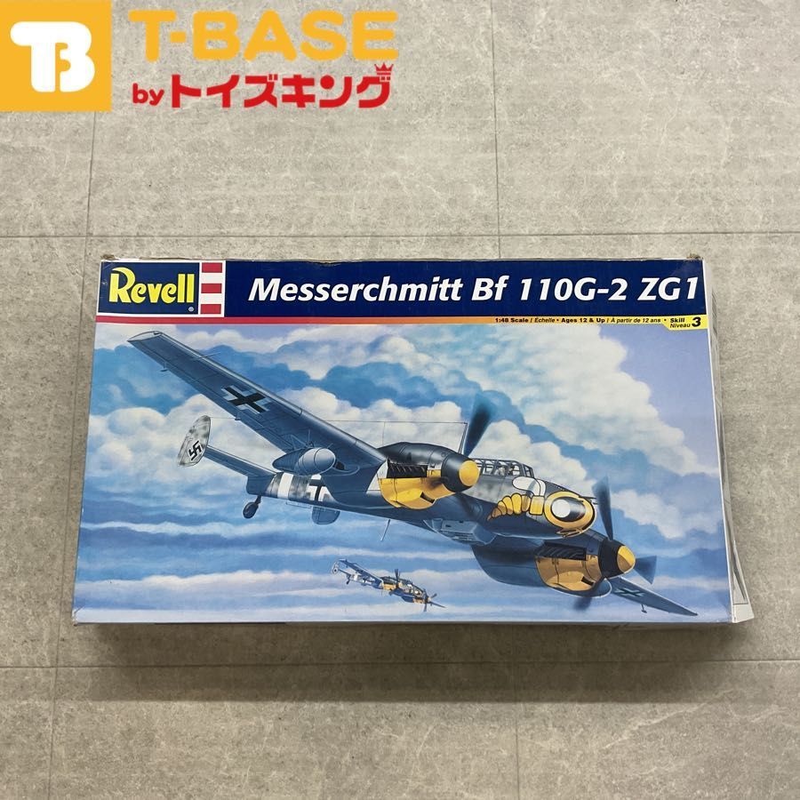 Revell◆レベル メッサーシュミット Bf 110G-2 ZG1 1/48スケール プラモデル◆USED