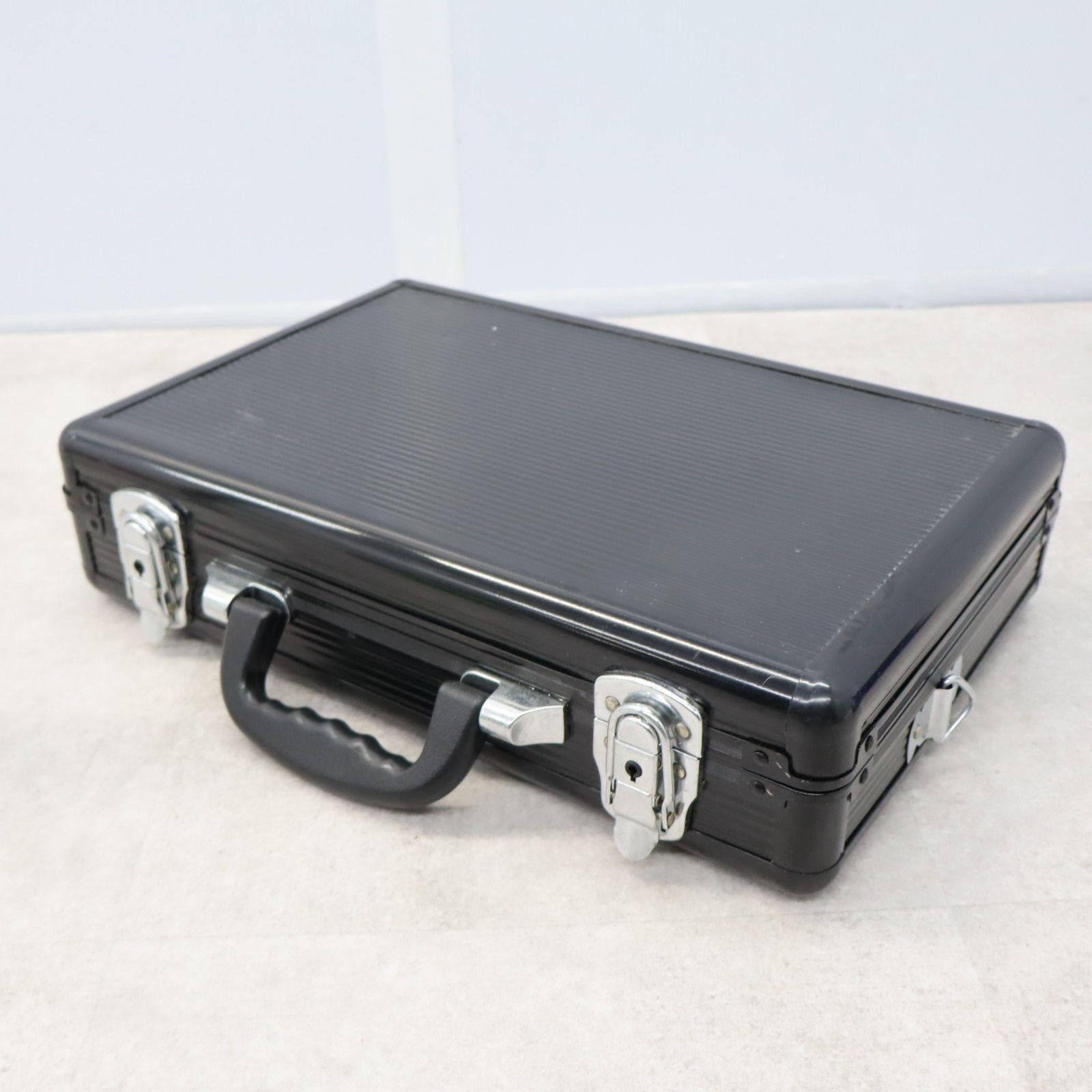 収納ケース ブラック｜アルミケース｜ 鍵なし｜小物入れ O9543