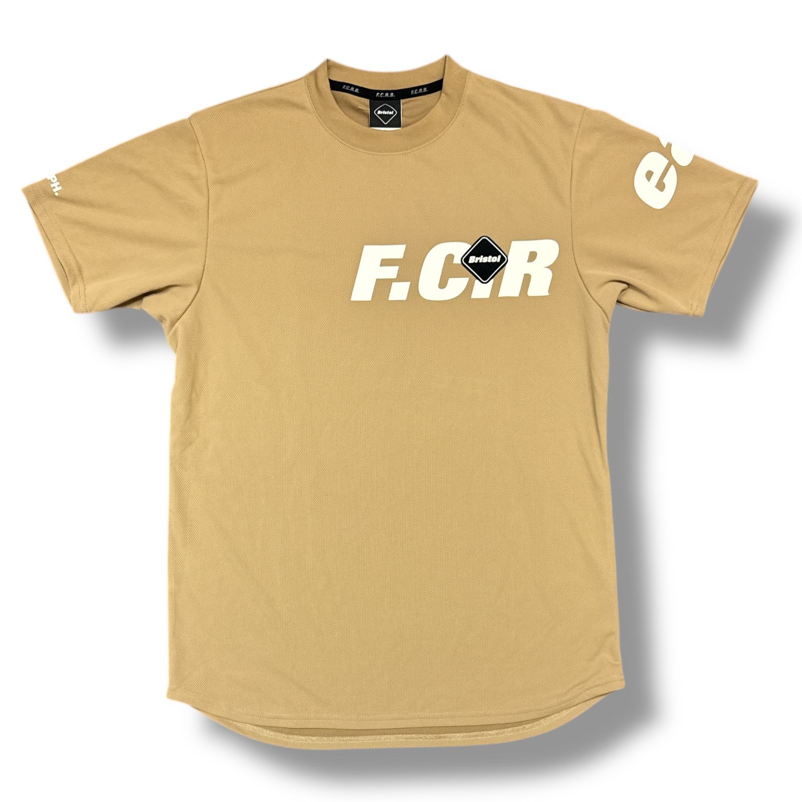公式初売 F.C.R.B. STRADDLE LOGO S/S TOUR TEE 黒L 【公式通販】