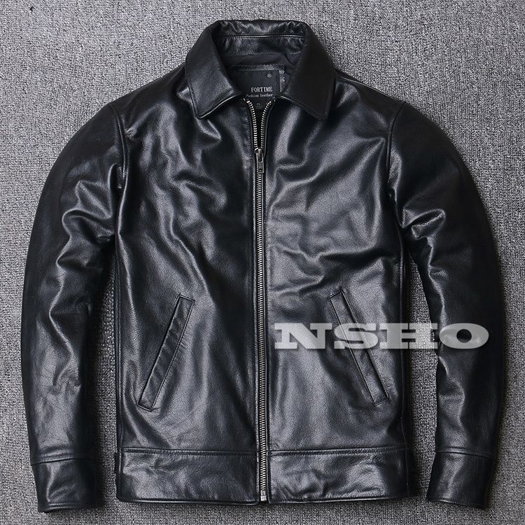 ア*ン様 【新品】カウハイド本革シングルライダースジャケット カウハイド 復刻30'sスタイル シングルライダース レザージャケット