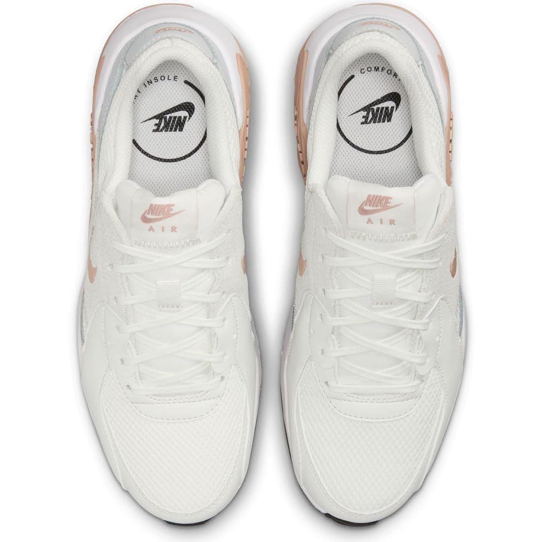 ナイキ エア マックス エクシー W AIR MAX EXCEE サミットホワイト ピンク グレー CD5432-141 24.0cm 24.0 cm OLIVEOS_COM_TR