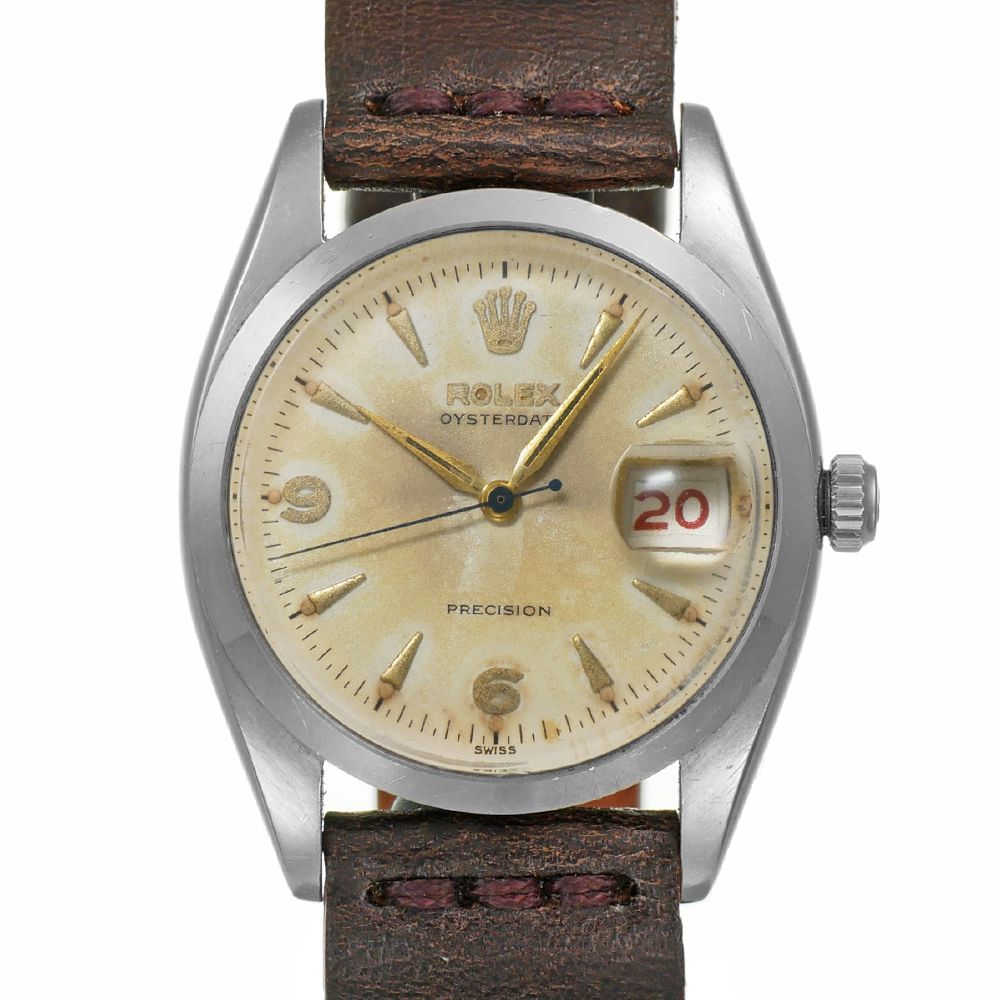 ROLEX オイスターデイト Ref.6494 アンティーク品 メンズ 腕時計 - メルカリ