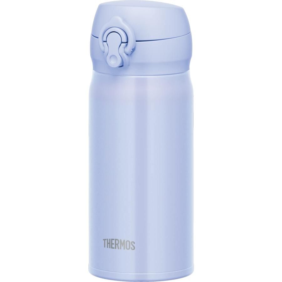 サーモス 水筒 真空断熱ケータイマグ 350ml パールブルー 飲み口外せてお手入れ簡単 軽量タイプ ワンタッチオープン ステンレス ボトル 保温保