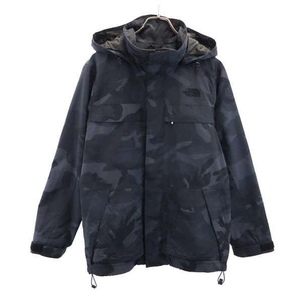 ノースフェイス 迷彩柄 マウンテンパーカー S グレー系 THE NORTH FACE