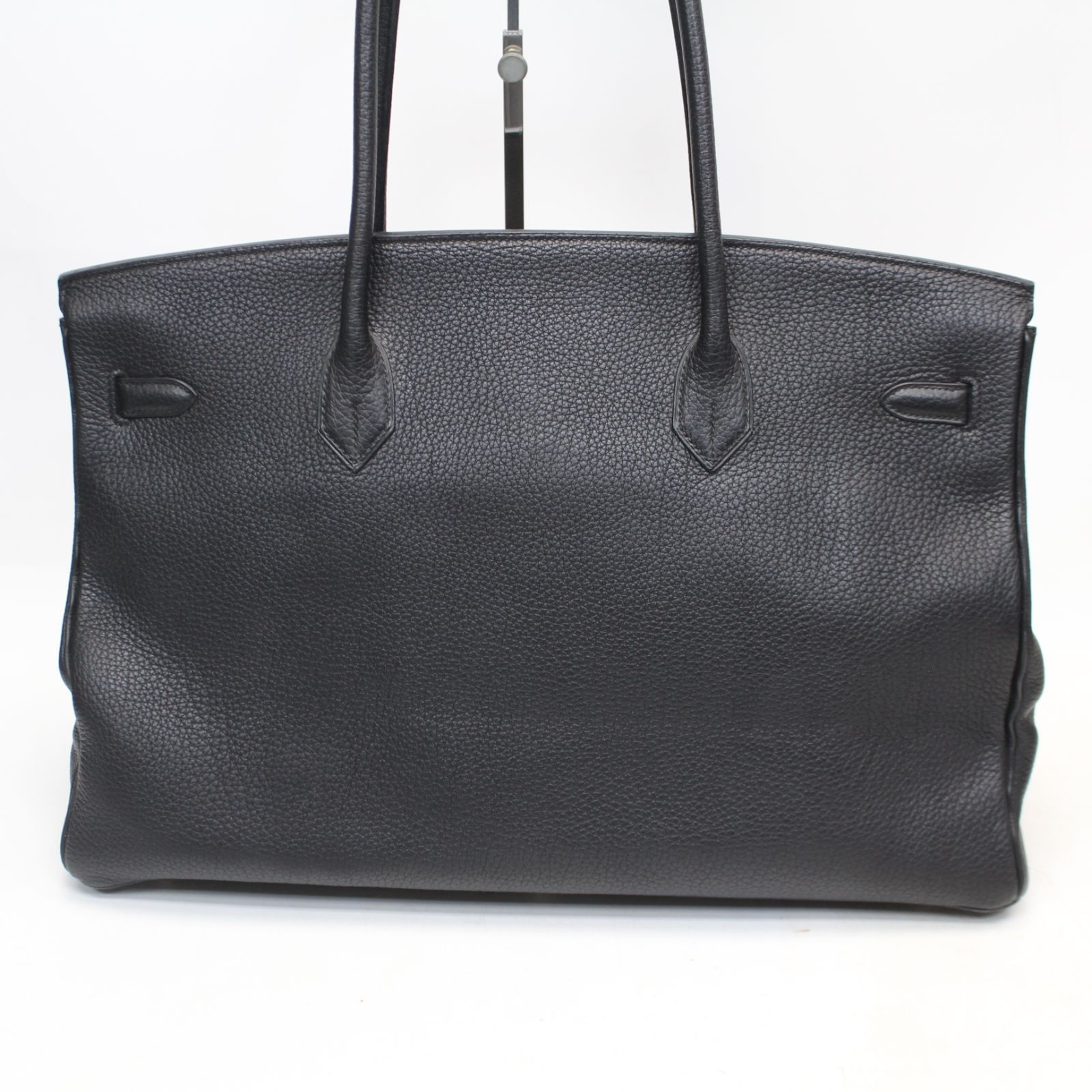 IS561)【美品】HERMES エルメス バーキン 45 □D刻印 2000年 ブラック 