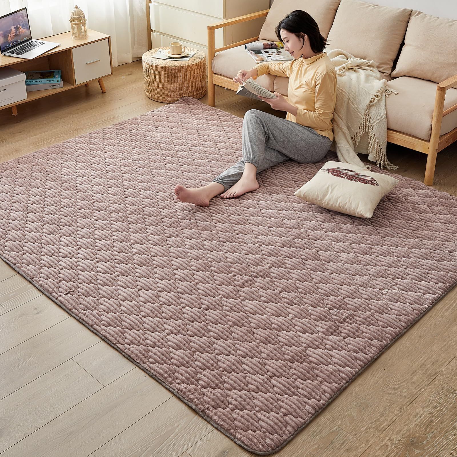 人気商品 ふわっと手触り 防音 撥水加工 冬用 滑り止め 北欧 ラグ 洗える ホットホリデープラス ラグ カーペット カーペット フランネルラグ 床暖房 厚手 ホットカーペット対応 低反発 無地 絨毯 シンプル 防ダニ 3畳 抗菌 ラグマット 防臭 ラグ