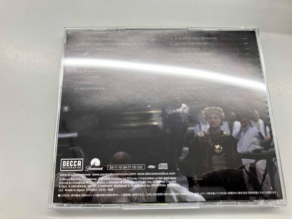 ハリｰ・グレッグソン=ウィリアムズ CD グラディエｰタｰⅡ 英雄を