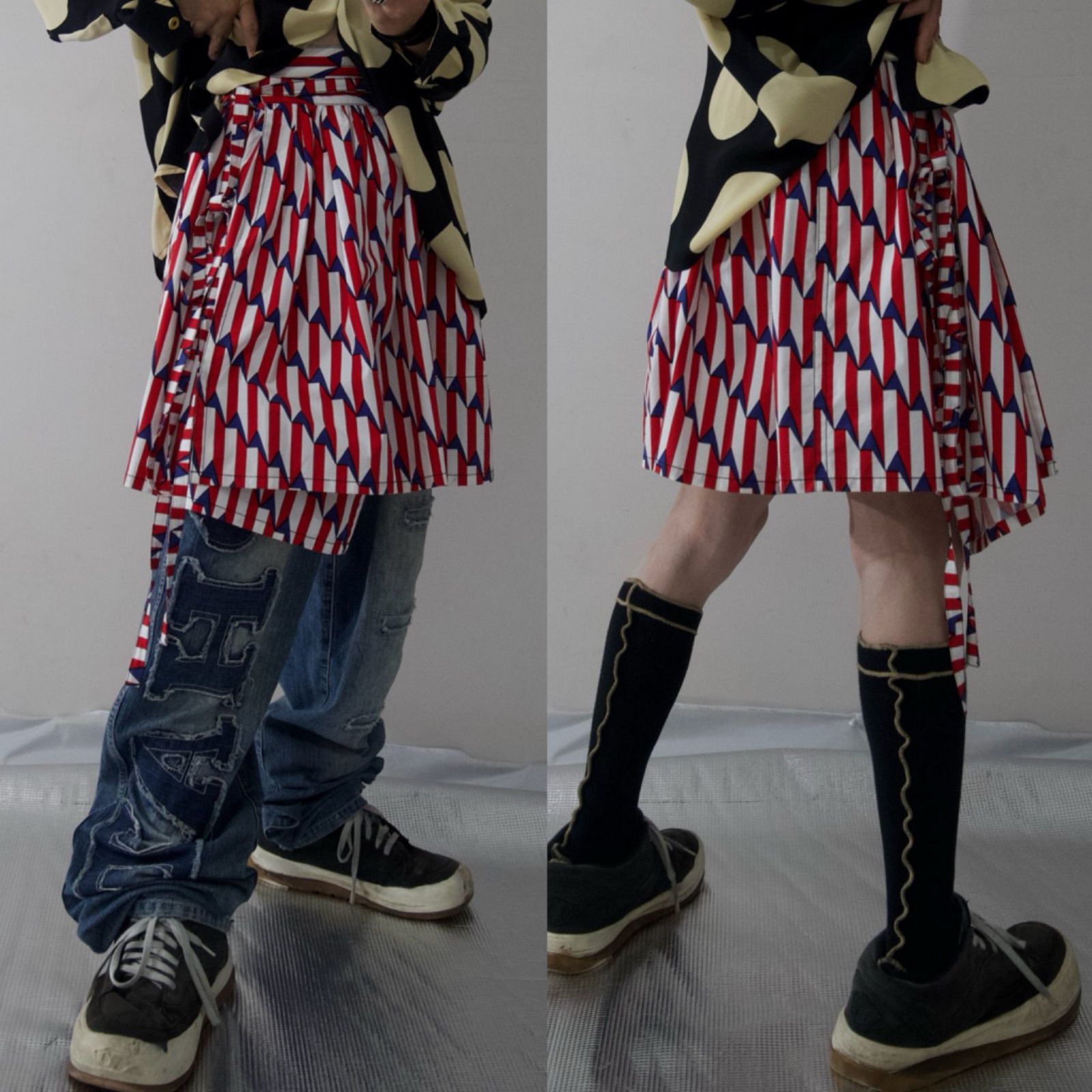 ビンテージ スコットランド製 Rally Klad タータンチェック ウール