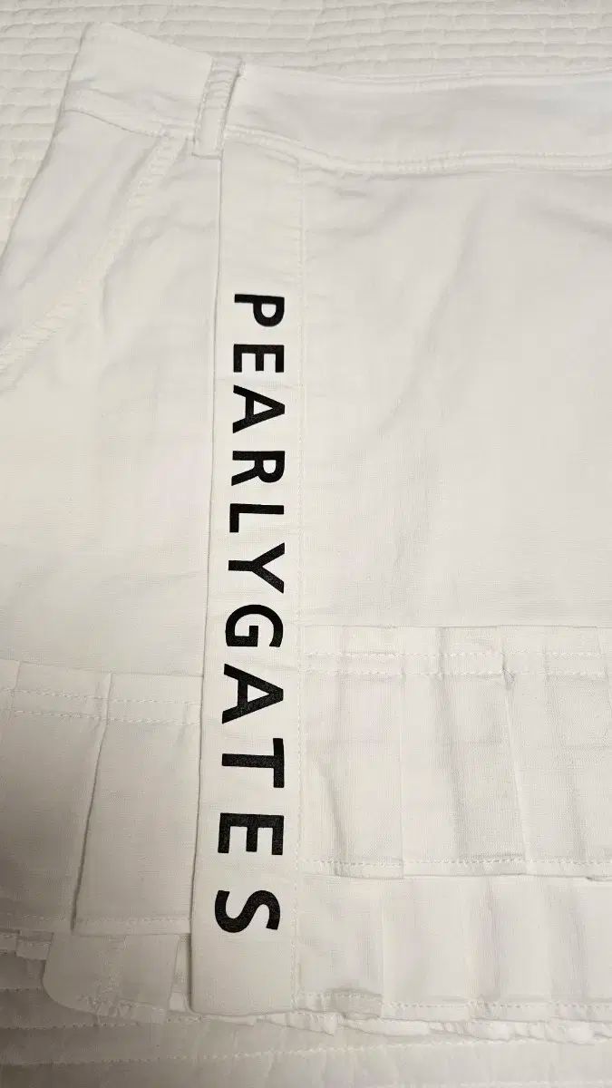 PEARLY GATES(パーリーゲイツ) ホワイト スカート - メルカリ