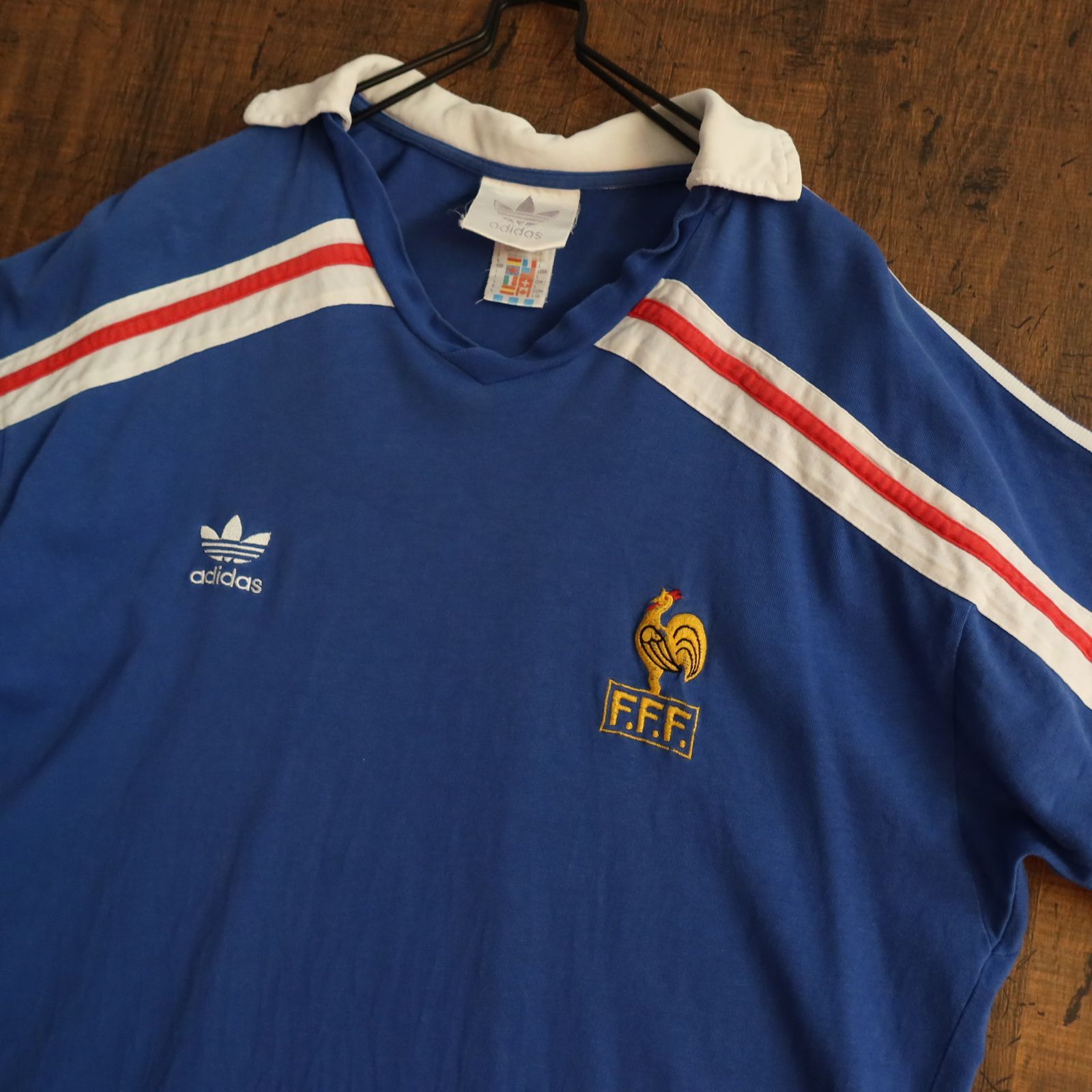 86年 ワールドカップ フランス代表 ユニフォーム 復刻版 SIZE L