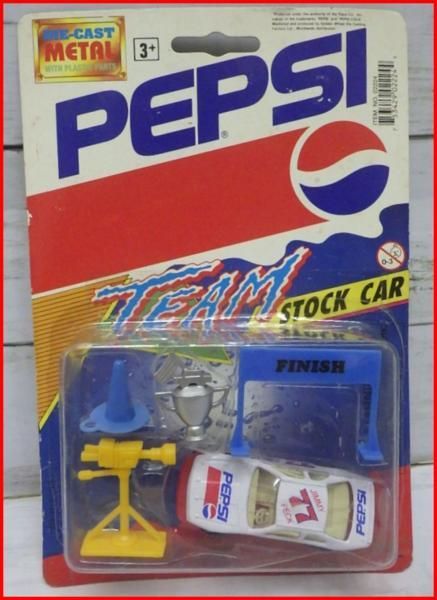 【レア海外モデル】ゴールデンホイール【ペプシPEPSIストックカーSTOCK CAR】ブリスター入りミニカー★Golden Wheel【中古】送料込