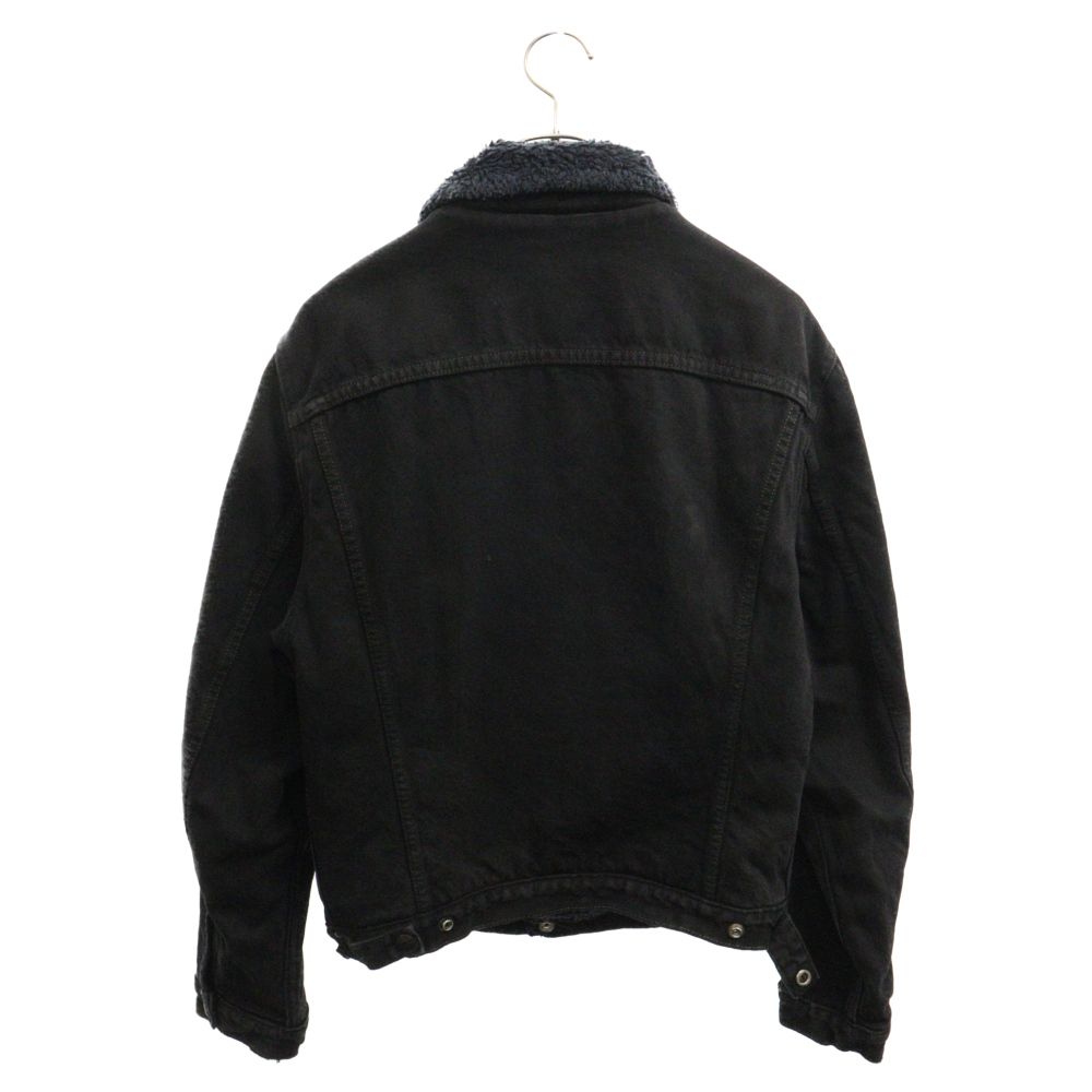 80s USA製 リーバイス デニムボアトラッカージャケット ヴィンテージ 80s ビンテージ USA製 Levis リーバイス 先染め ブラック デニム