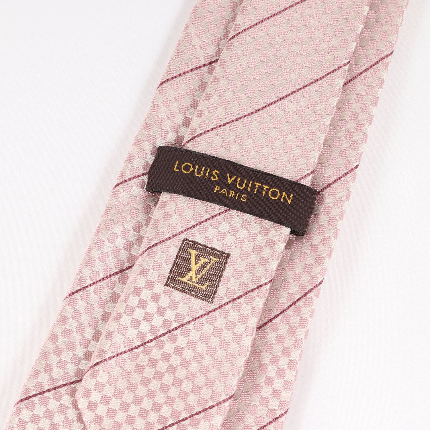 美品 ルイヴィトン Louis Vuitton ネクタイ シルク マイクロダミエ 楽天市場】ルイヴィトン LOUIS VUITTON ネクタイ クラヴァット