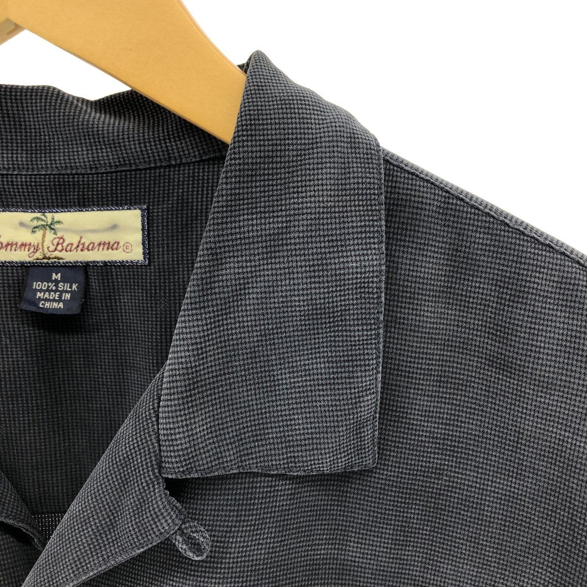 ✨オープンカラー&ボックスシルエット✨トミーバハマ★半袖シャツ★XL★シルク 古着 トミーバハマ Tommy Bahama 半袖 オープンカラー シルク