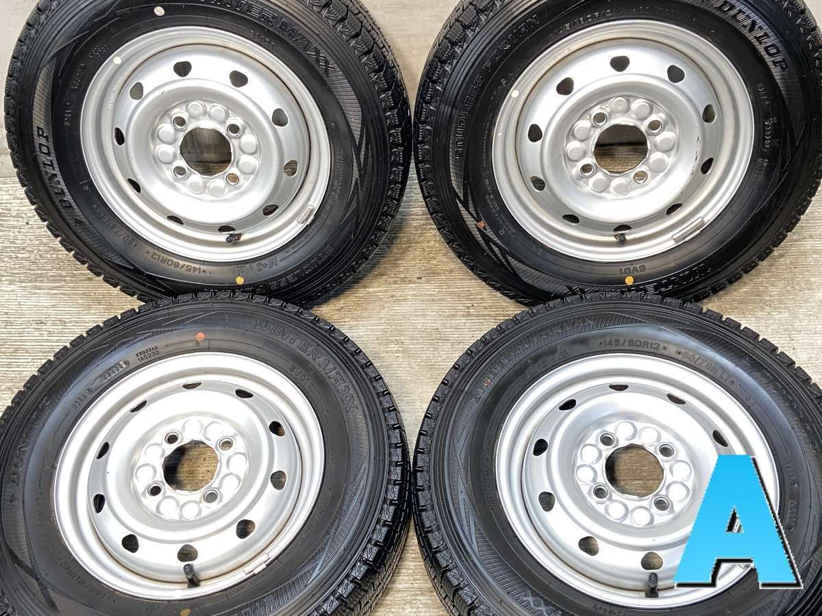 145/80R12 80/78LT ダンロップ ウィンターマックス SV01 12x3.5