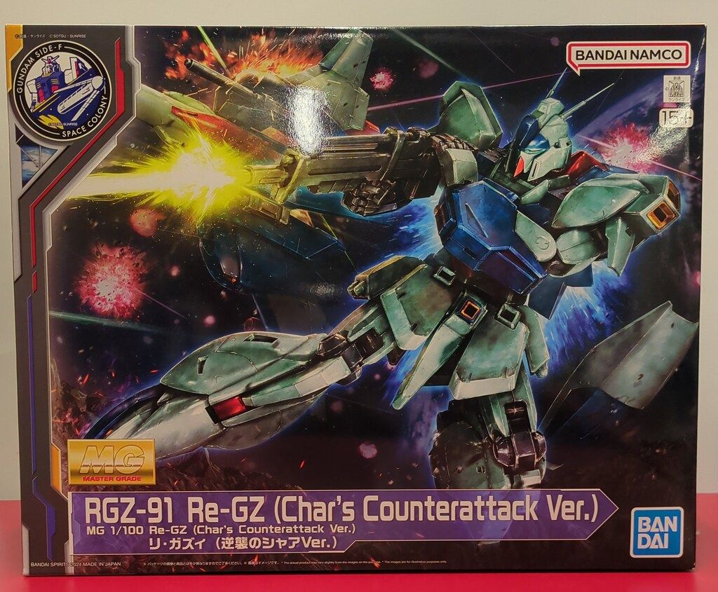MG 1&frasl;100 RGZ-91 リ・ガズィ (シャアの逆襲Ver.) BANDAI SPIRITS MG 1